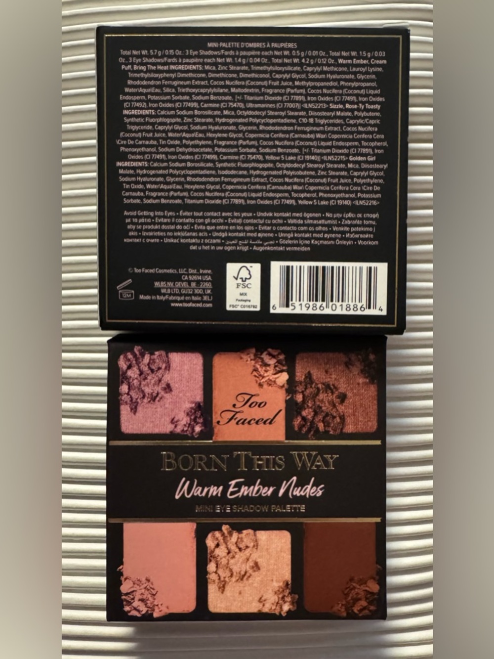 Too Faced Eye Shadow Palette Duo ~ Life's a Fairytale & Cold Smolder - Picture 8 of 11